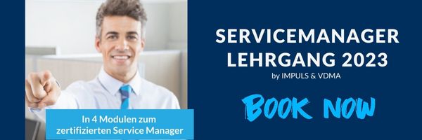 VDMA Zertifikatslehrgang Servicemanager